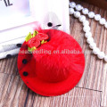 fashion feather hat shaped new products for kids hairclips, hairbands for kids